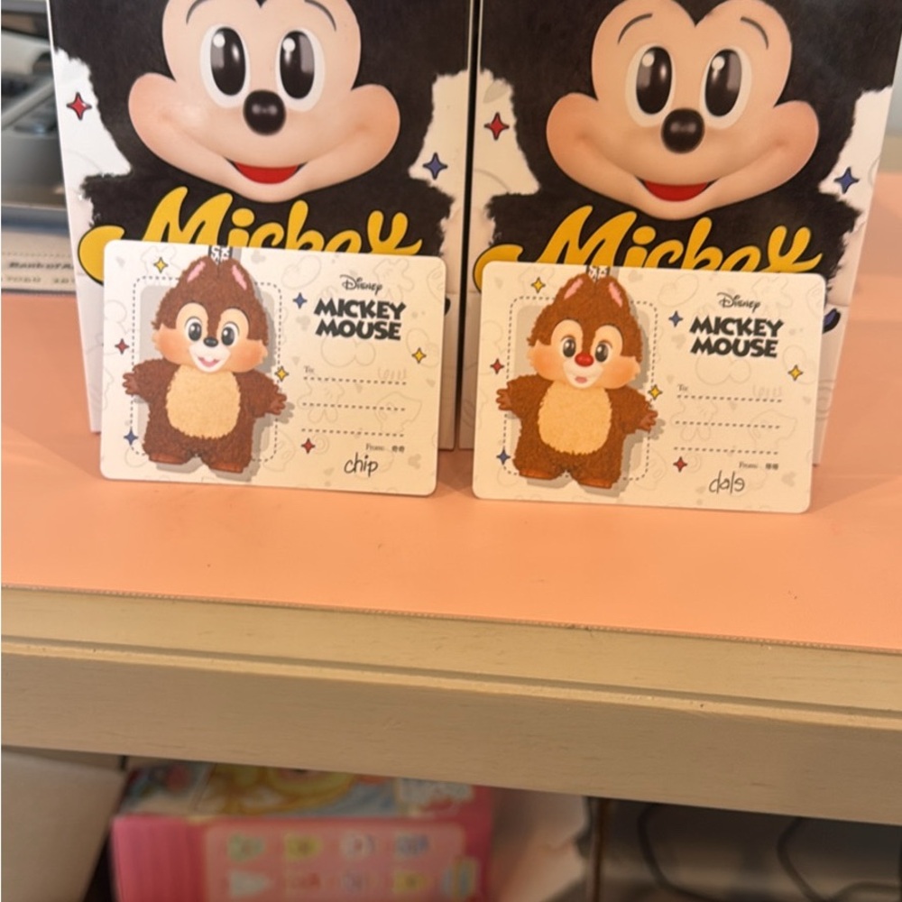 Disney Mickey Mouse and Chip & Dale Tags (duplicated for me)